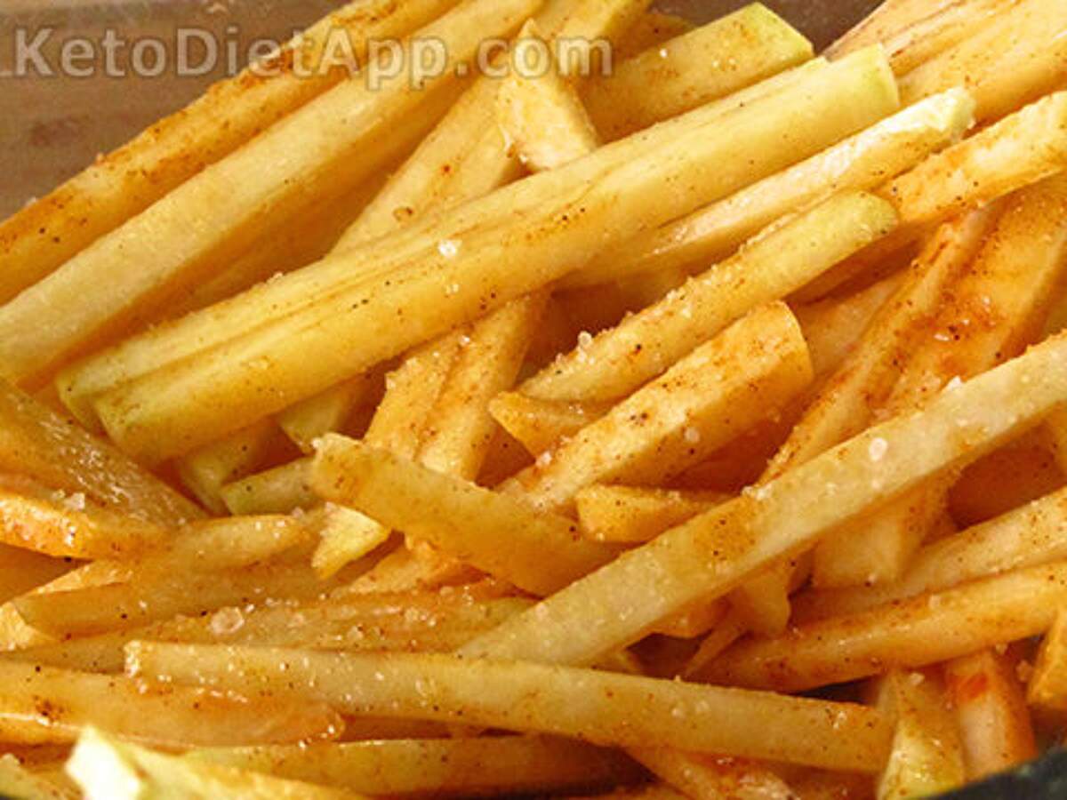 The Best LowCarb Baked French Fries KetoDiet Blog