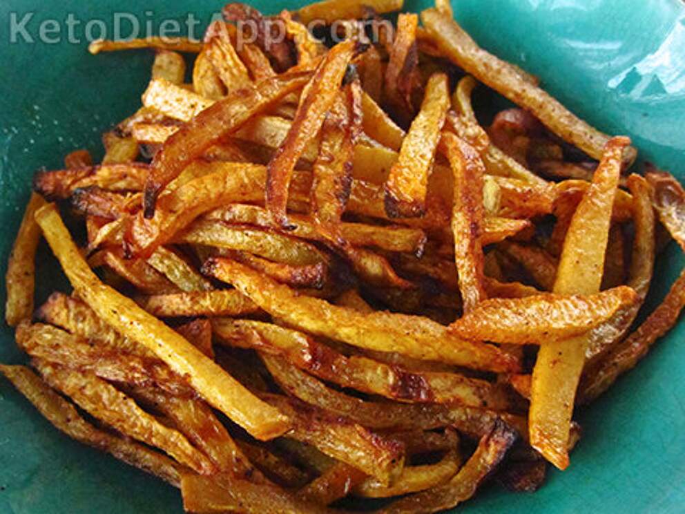 The Best LowCarb Baked French Fries KetoDiet Blog