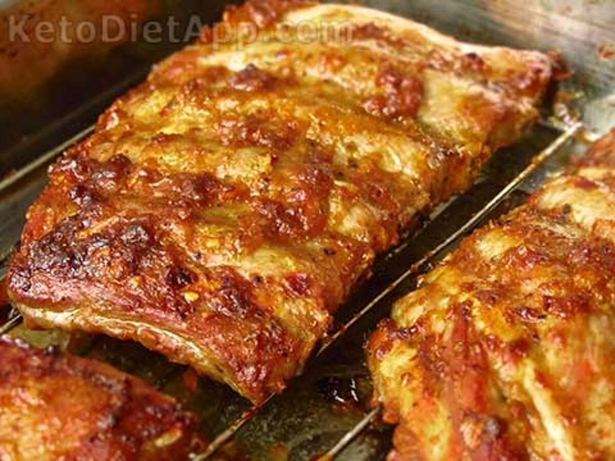 LowCarb BBQ Pork Ribs KetoDiet Blog