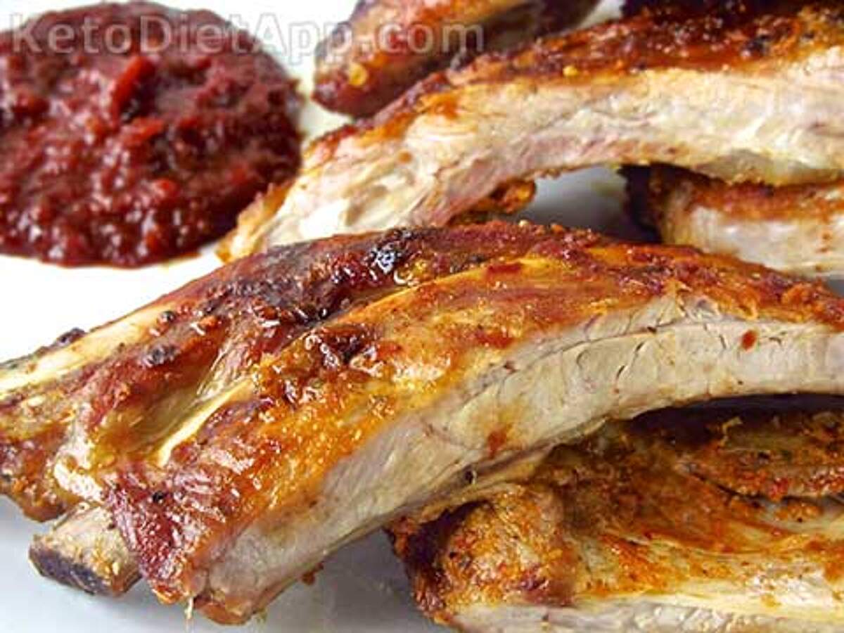 LowCarb BBQ Pork Ribs KetoDiet Blog