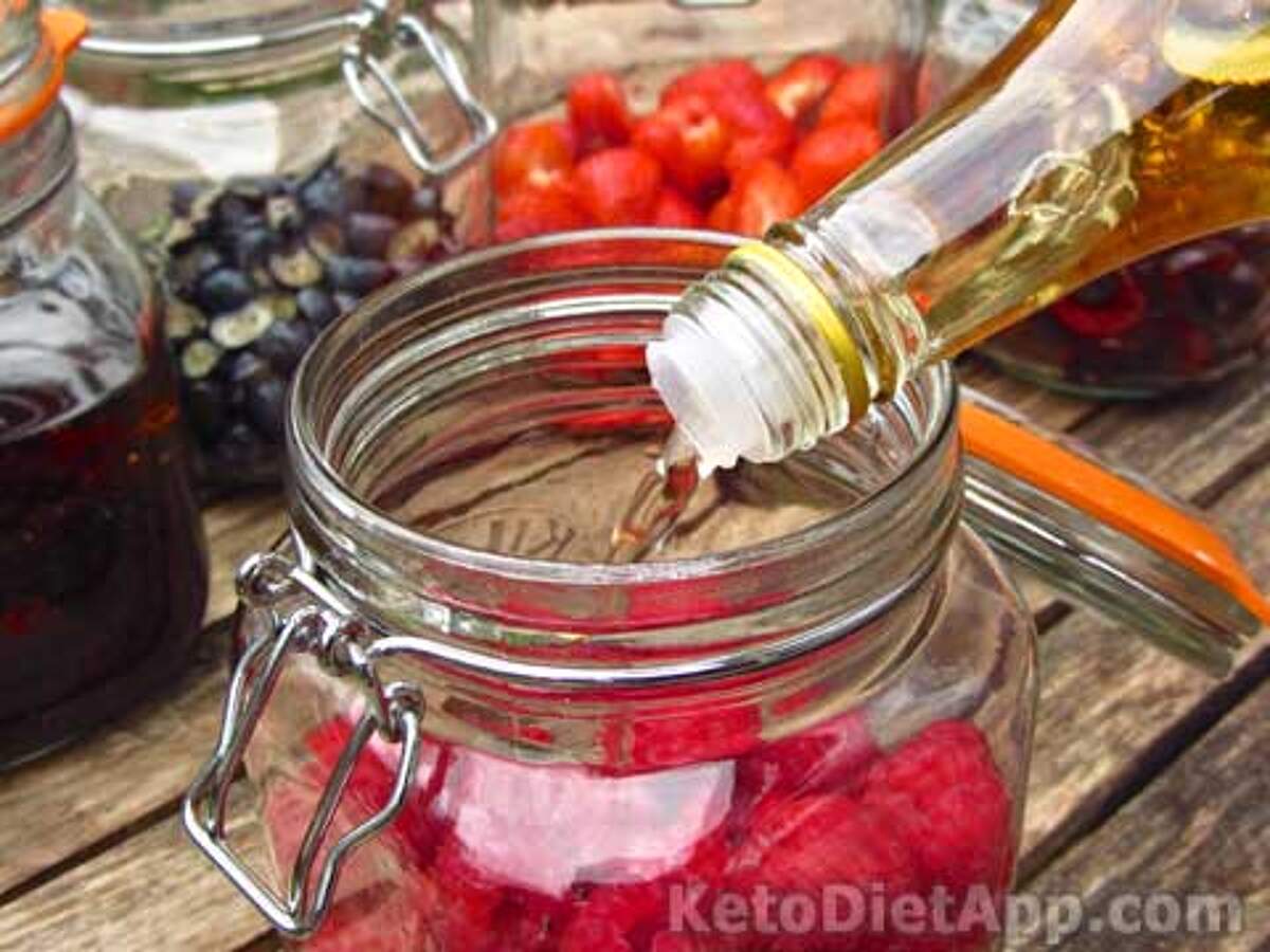 Homemade SugarFree Fruit Vinegar KetoDiet Blog