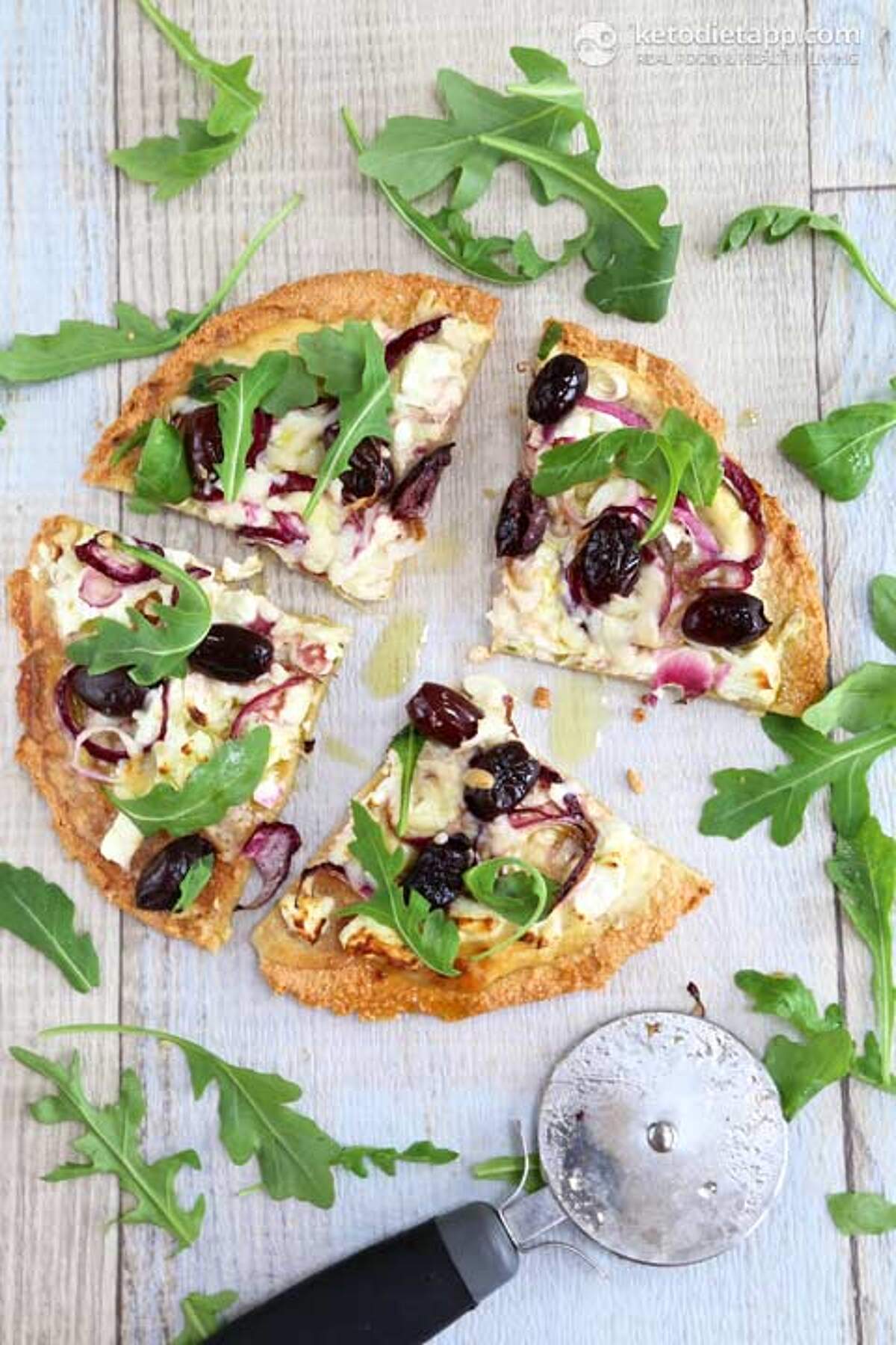 LowCarb Thin Crust White Pizza KetoDiet Blog