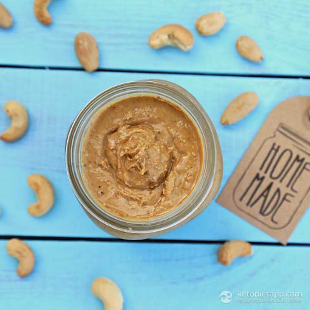 Homemade Almond & Cashew Butter KetoDiet Blog