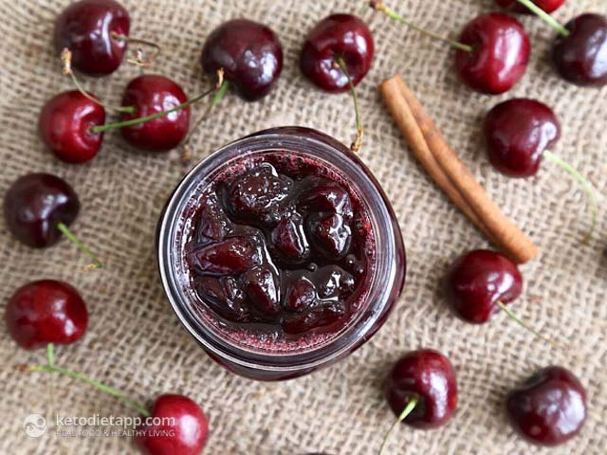 LowCarb Cherry Amarenata Sauce KetoDiet Blog