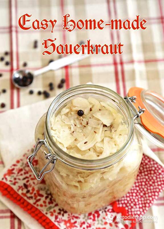 Easy Homemade Sauerkraut KetoDiet Blog