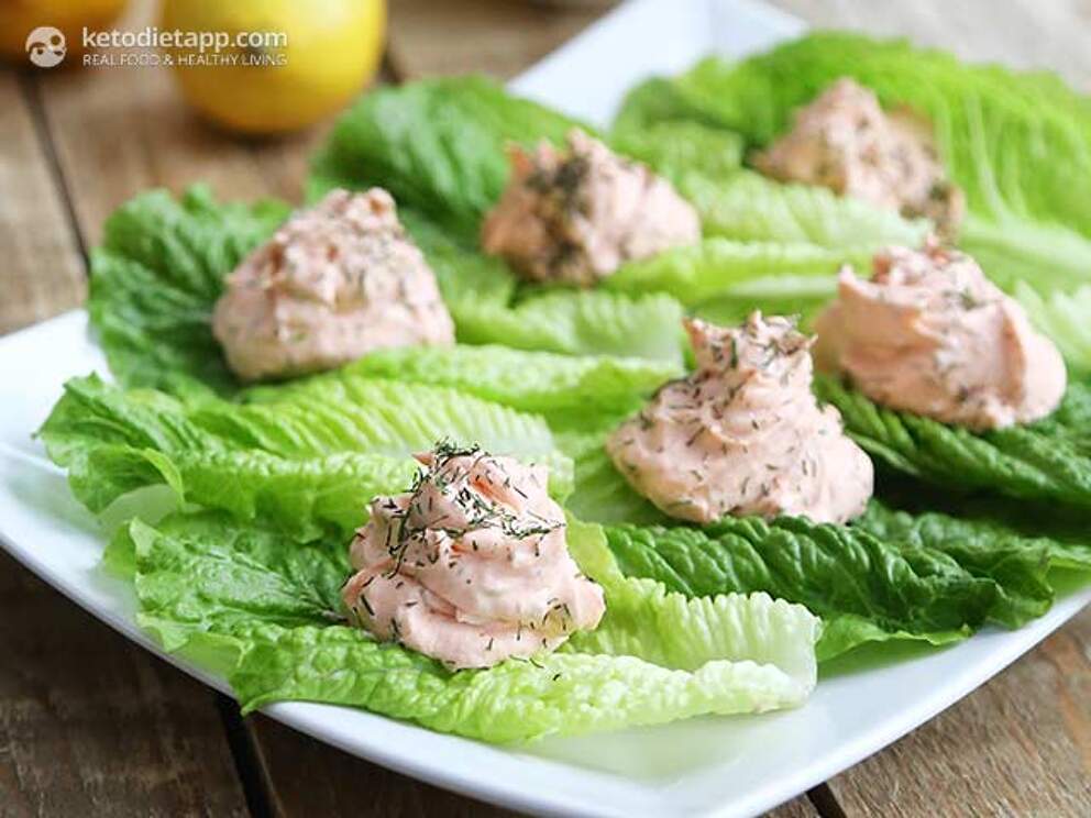 Savory Salmon Fat Bombs KetoDiet Blog
