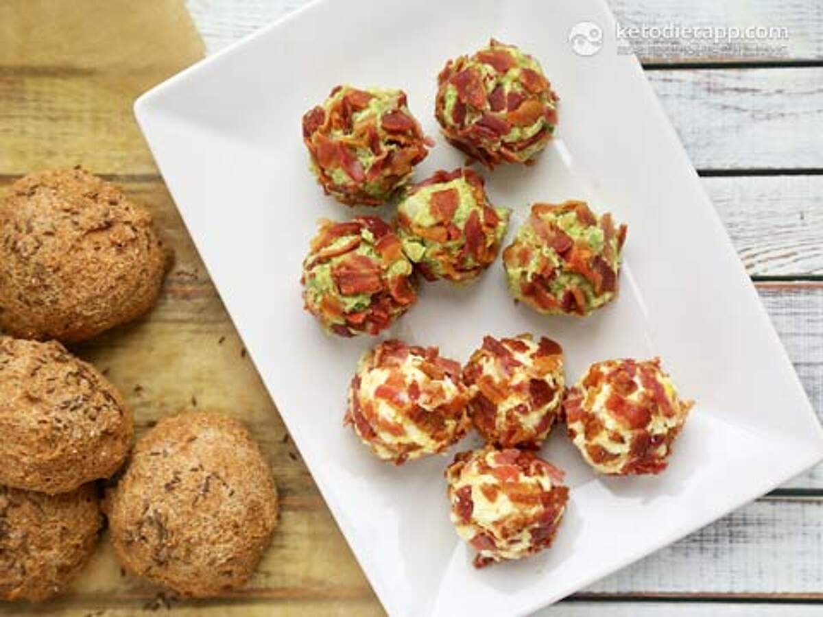 Bacon & Egg Fat Bombs KetoDiet Blog