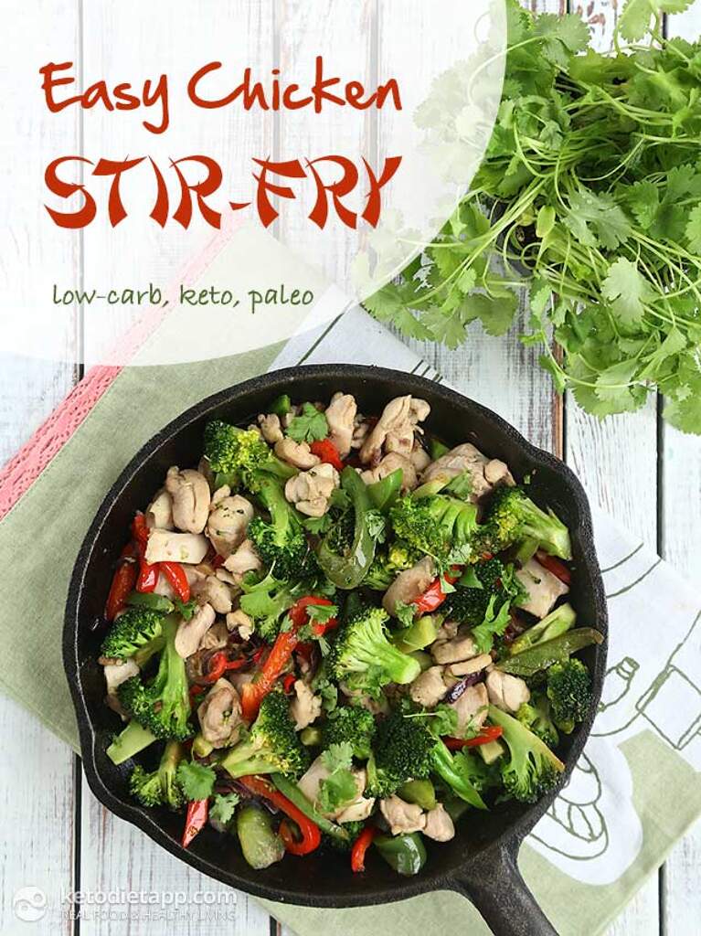 Easy LowCarb Chicken StirFry KetoDiet Blog