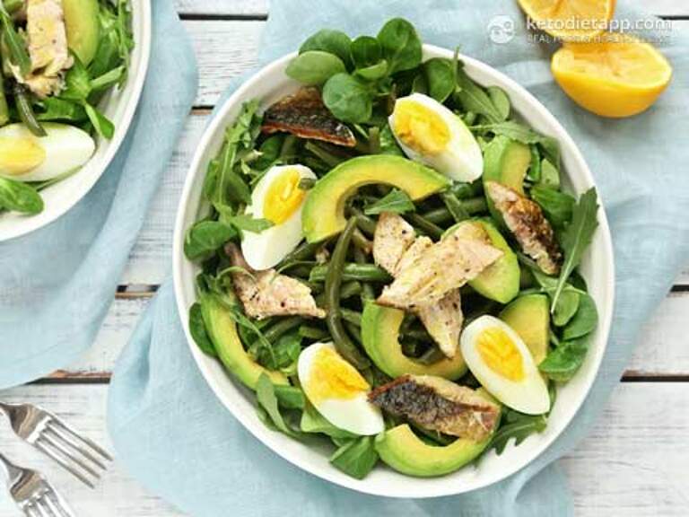LowCarb Mackerel & Egg Salad KetoDiet Blog