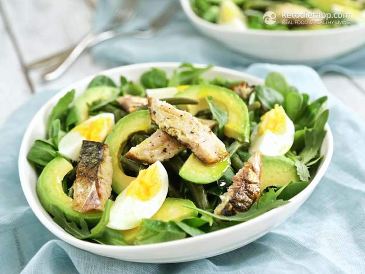 LowCarb Mackerel & Egg Salad KetoDiet Blog