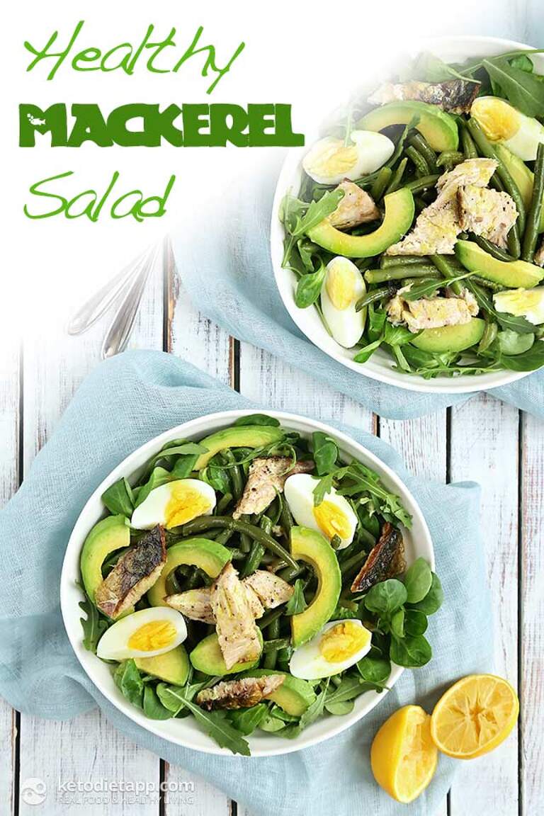 LowCarb Mackerel & Egg Salad KetoDiet Blog