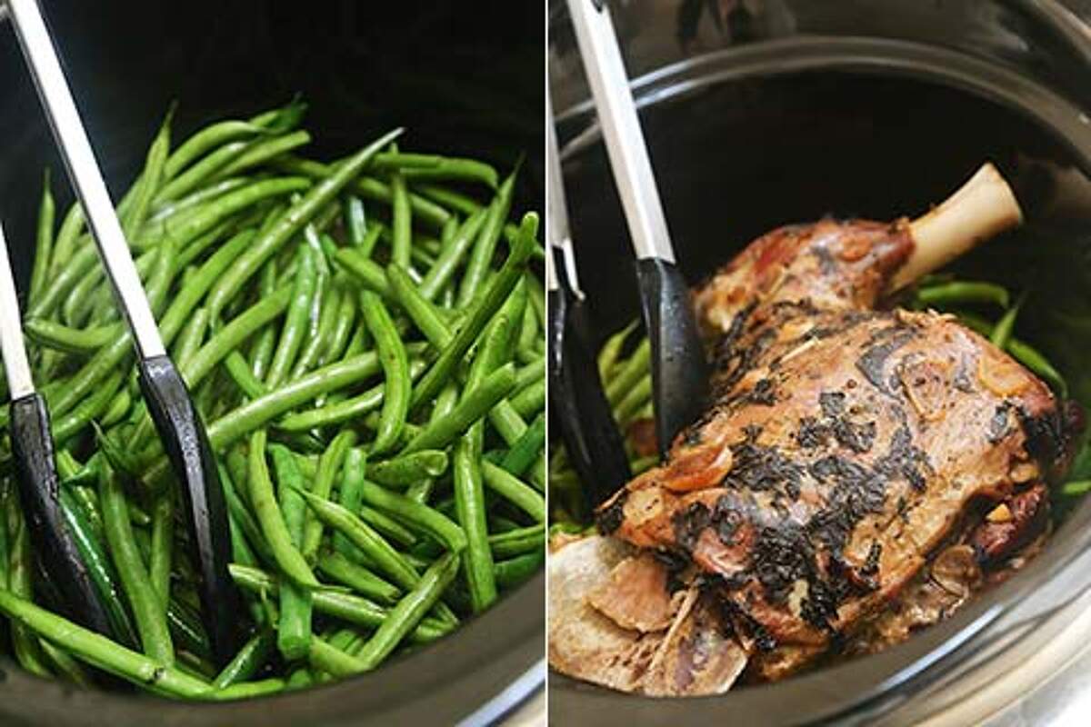 SlowCooked Lamb with Mint & Green Beans KetoDiet Blog