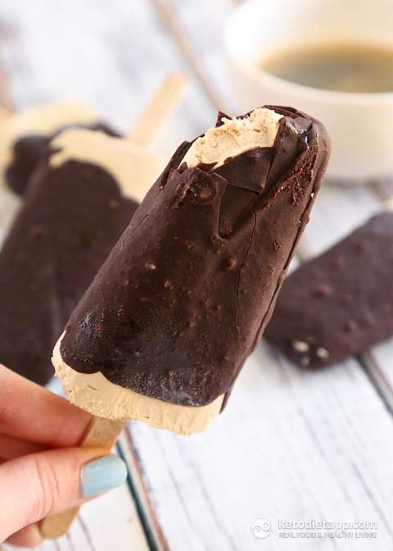 Keto Tiramisu Popsicles KetoDiet Blog