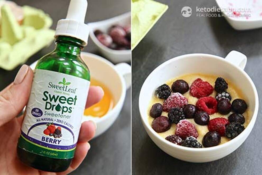 Keto Berry Mug Cake KetoDiet Blog