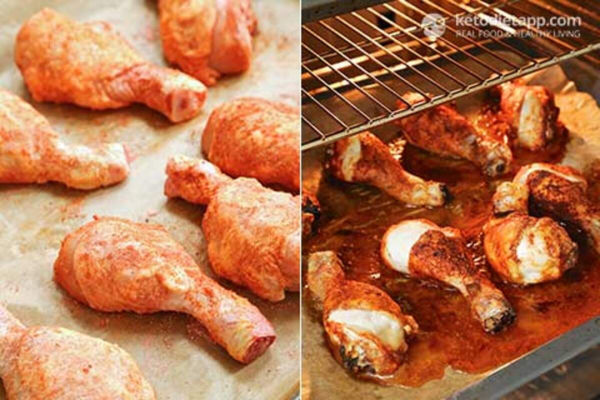 Crispy LowCarb Chicken Drumsticks KetoDiet Blog