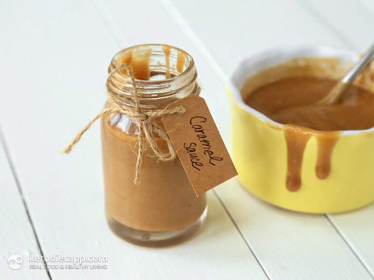 Keto & Paleo Caramel Sauce KetoDiet Blog