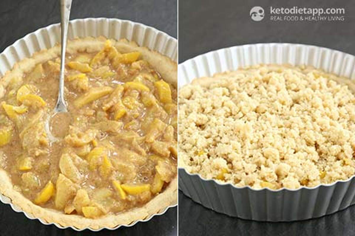 LowCarb Zucchini Apple Pie KetoDiet Blog