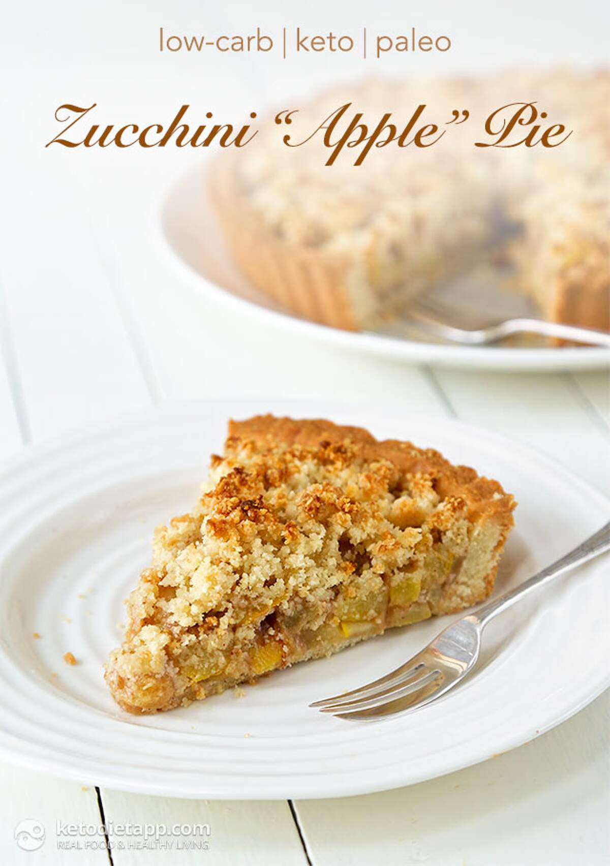 LowCarb Zucchini Apple Pie KetoDiet Blog