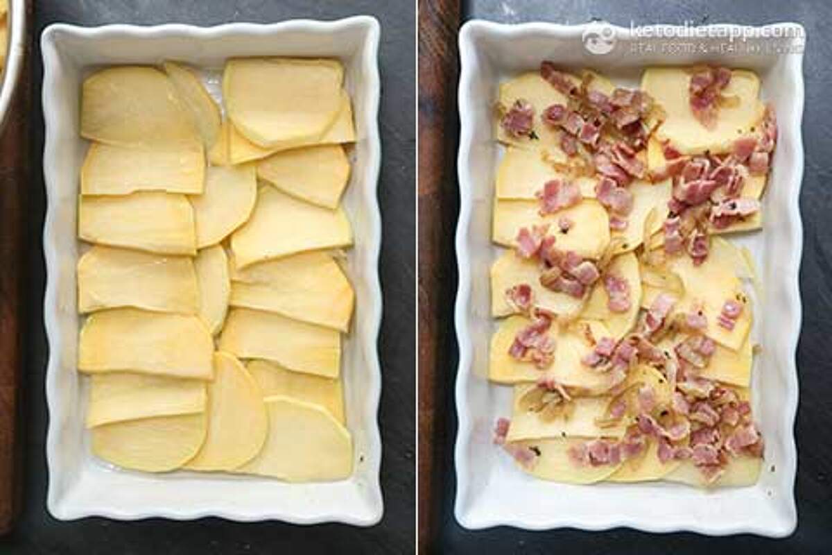 The Best LowCarb "Potato" Gratin KetoDiet Blog