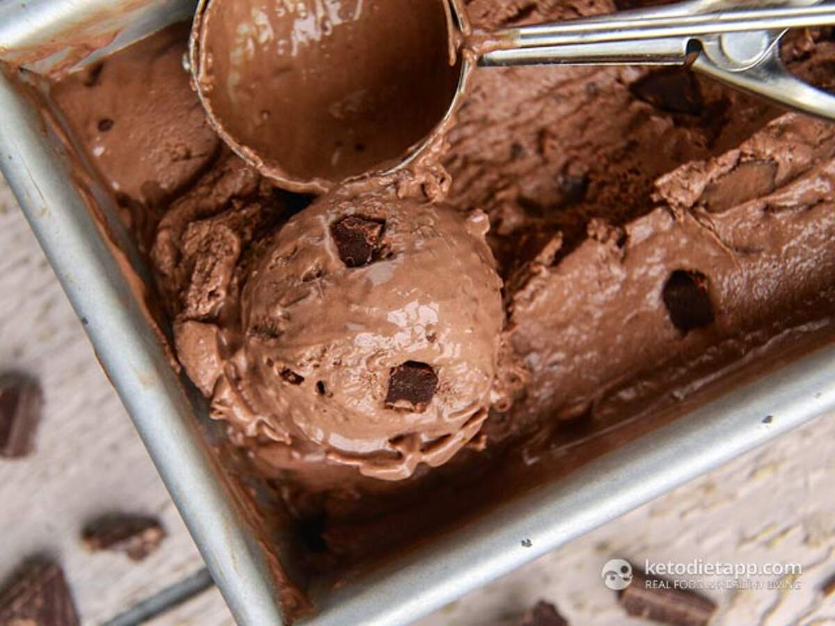 Super Creamy Keto Chocolate IceCream KetoDiet Blog