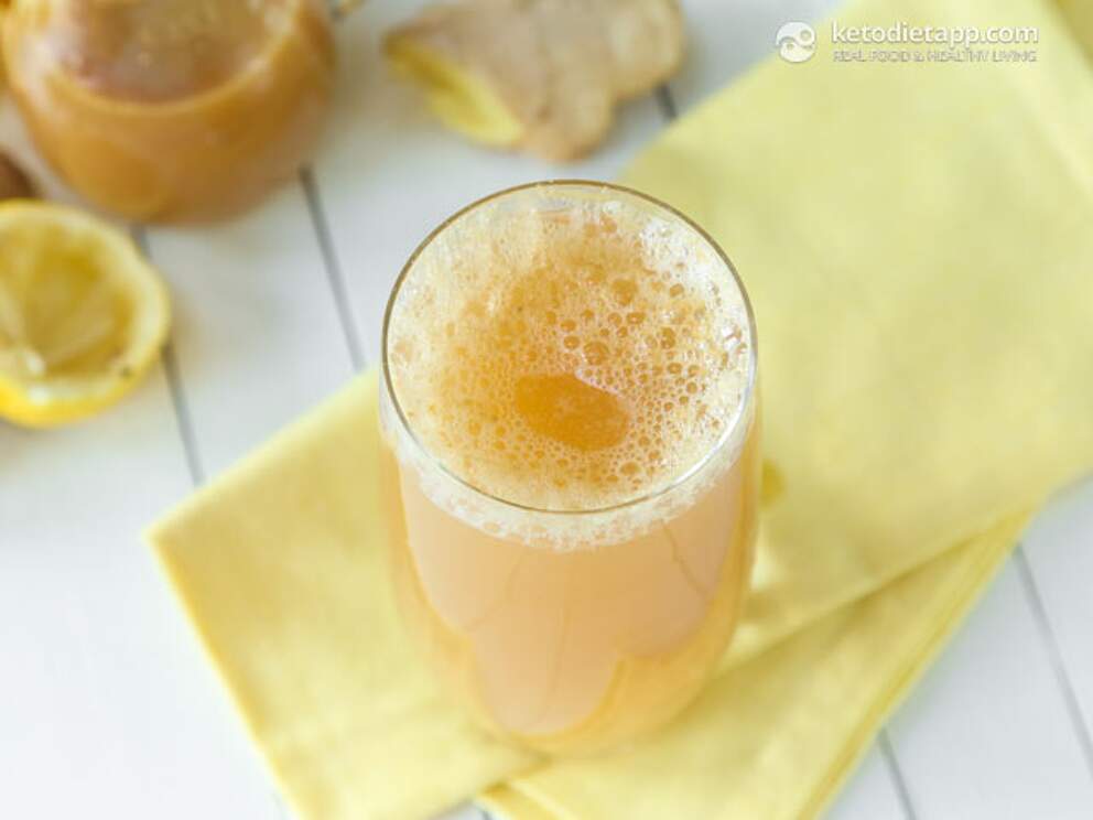Homemade SugarFree Ginger Beer KetoDiet Blog