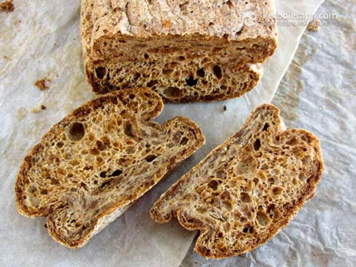 Fluffy NutFree Keto Sunflower Bread KetoDiet Blog