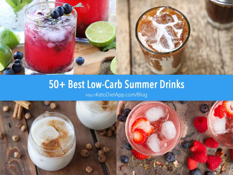 50+ Best LowCarb Summer Drinks KetoDiet Blog