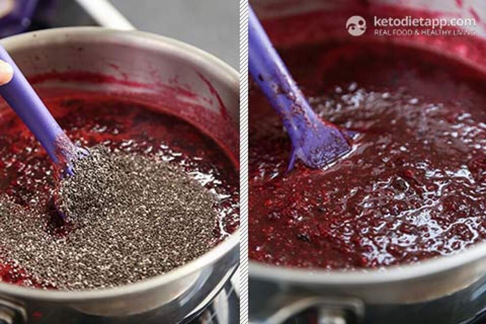 SugarFree Blackberry Chia Jam KetoDiet Blog