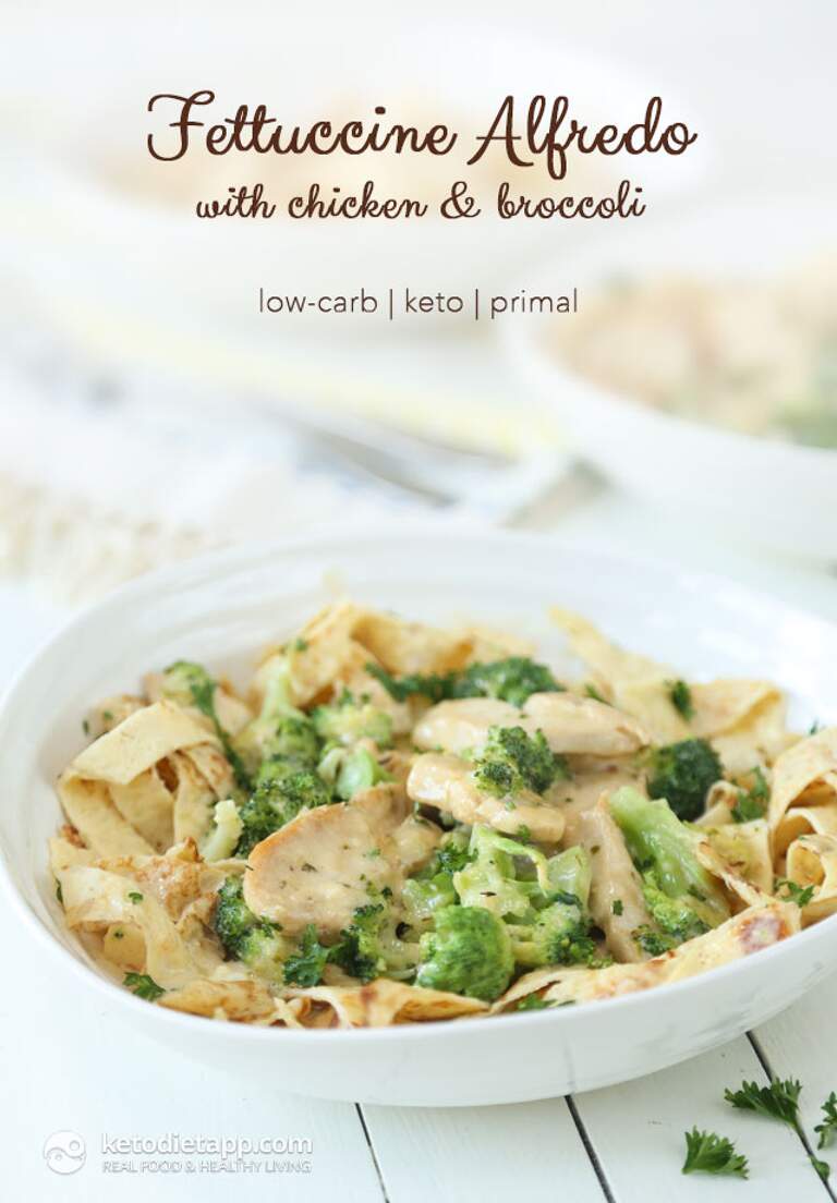 Keto Fettuccine Alfredo KetoDiet Blog