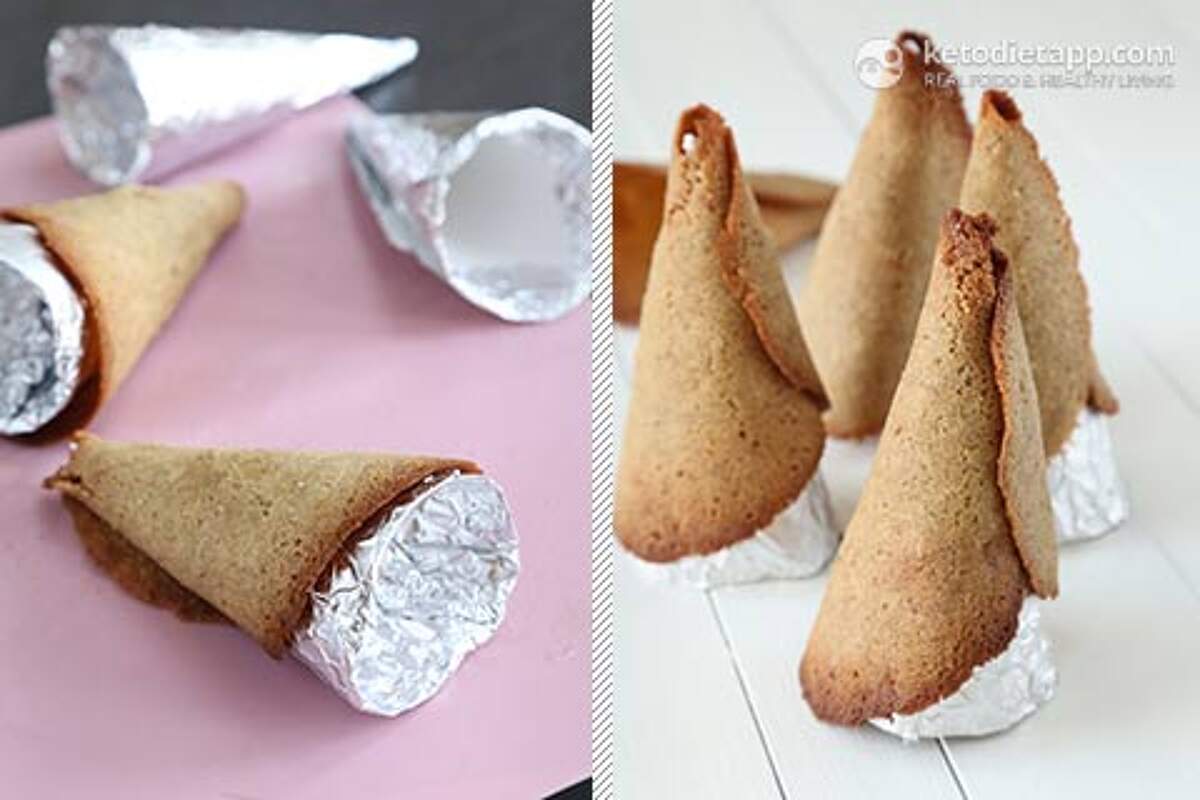 LowCarb Ice Cream Sugar Cones KetoDiet Blog