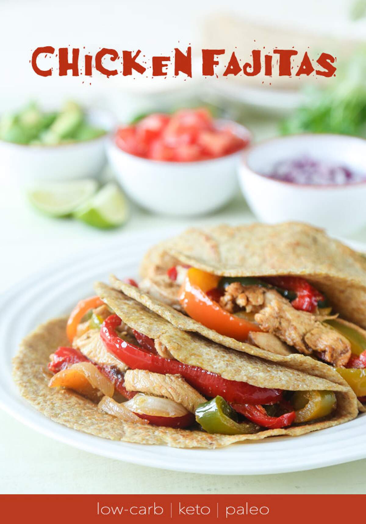 Keto Chicken Fajitas KetoDiet Blog
