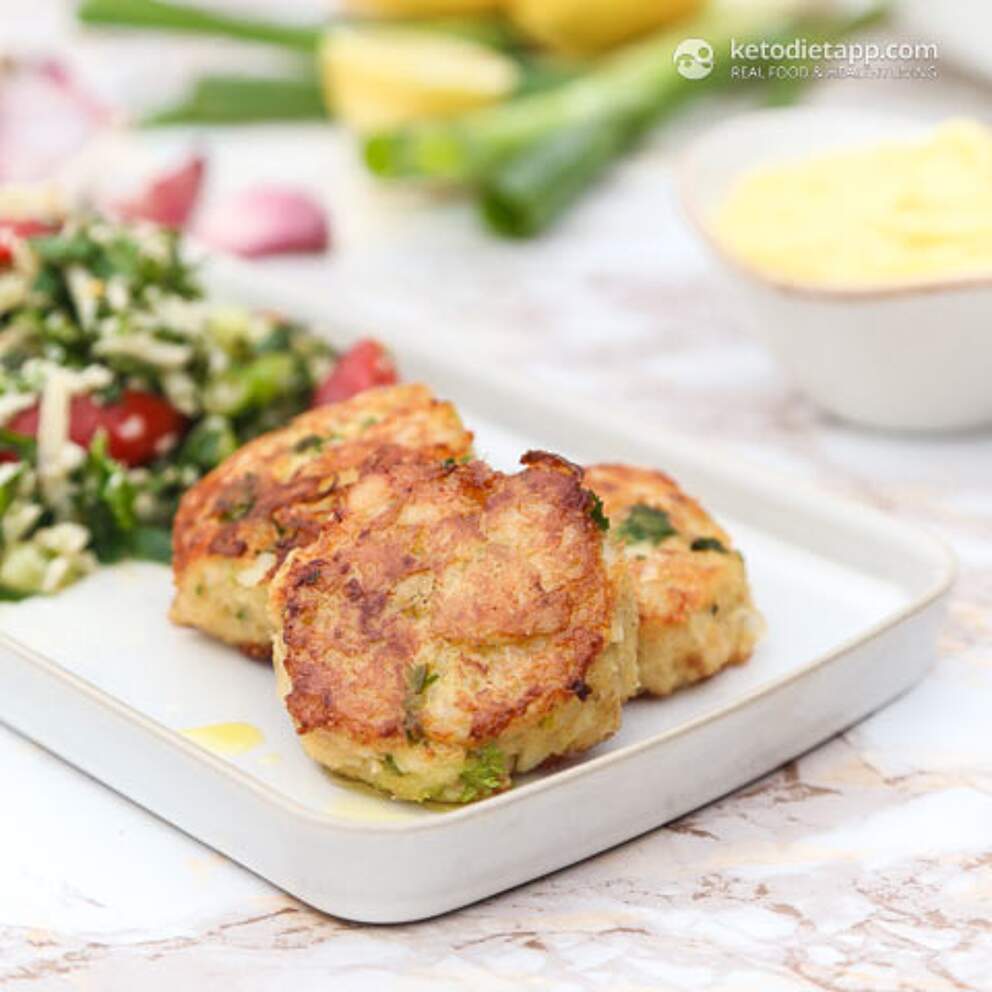Keto Fish Cakes with Aioli KetoDiet Blog