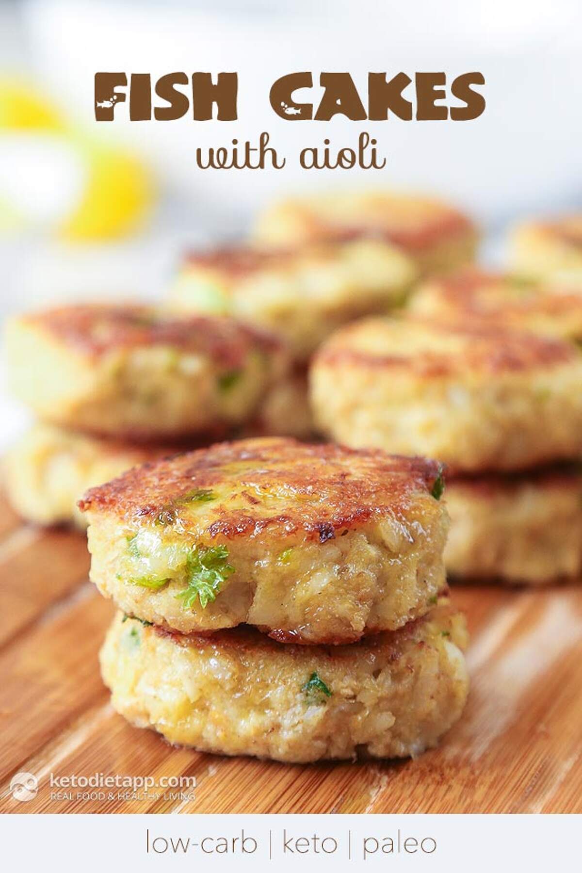 Keto Fish Cakes with Aioli KetoDiet Blog