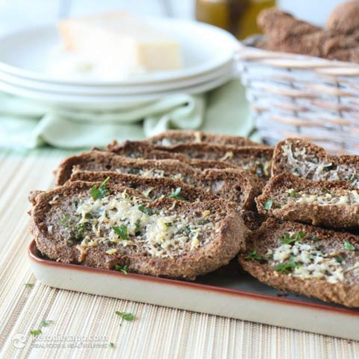 The Best LowCarb Garlic Bread KetoDiet Blog