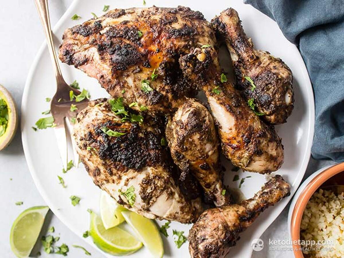 LowCarb Jerk Chicken KetoDiet Blog