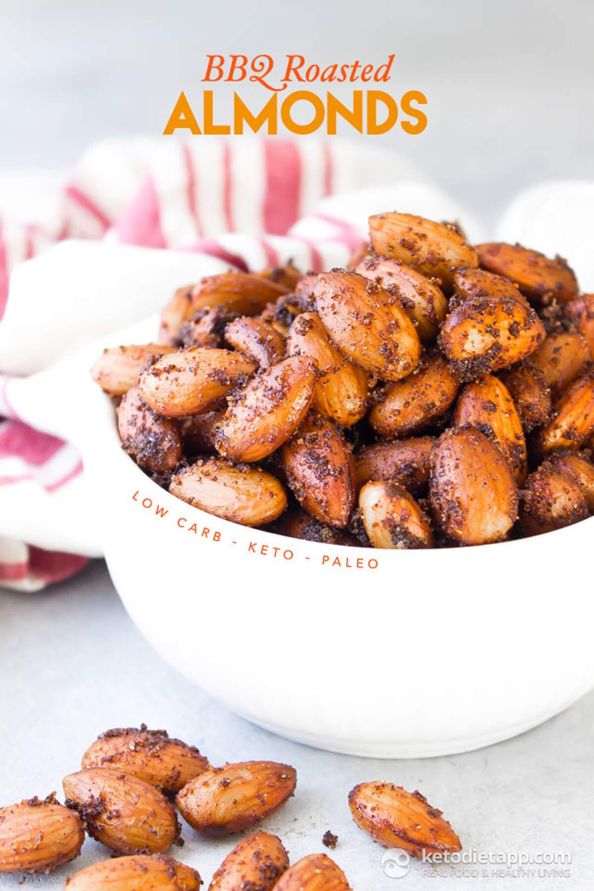 LowCarb BBQ Roasted Almonds KetoDiet Blog