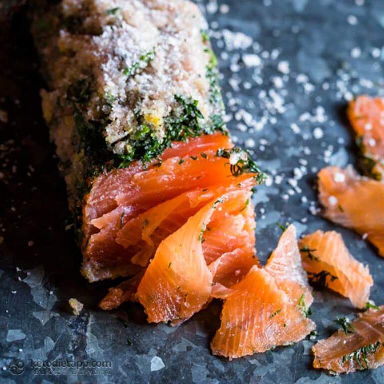 SugarFree Salmon Gravlax KetoDiet Blog