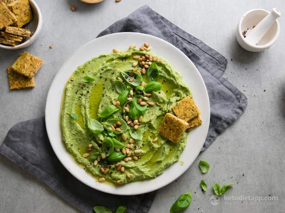 Keto Avocado & Basil Dip KetoDiet Blog
