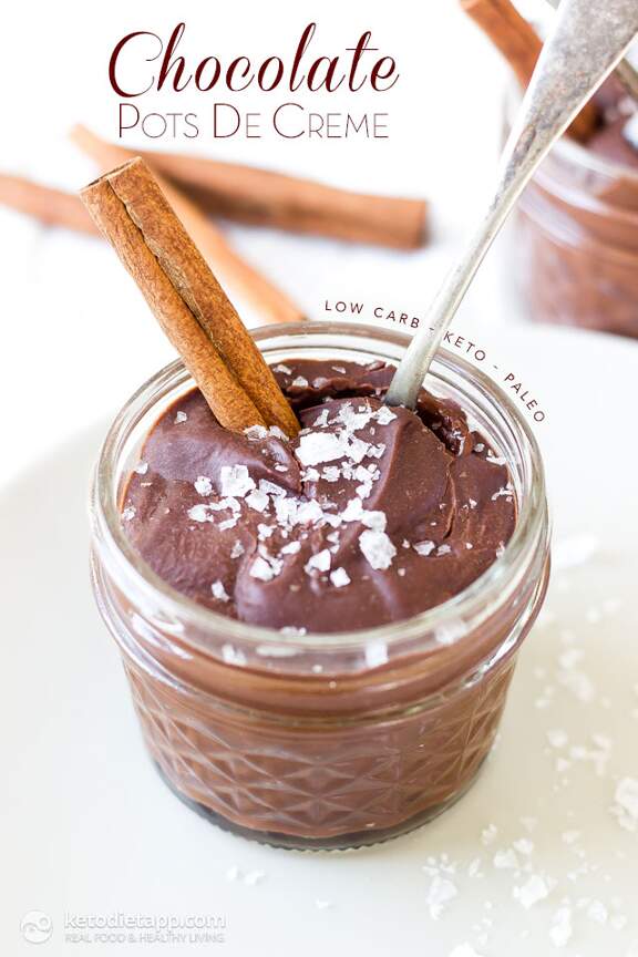 Keto Chocolate Pots De Creme KetoDiet Blog