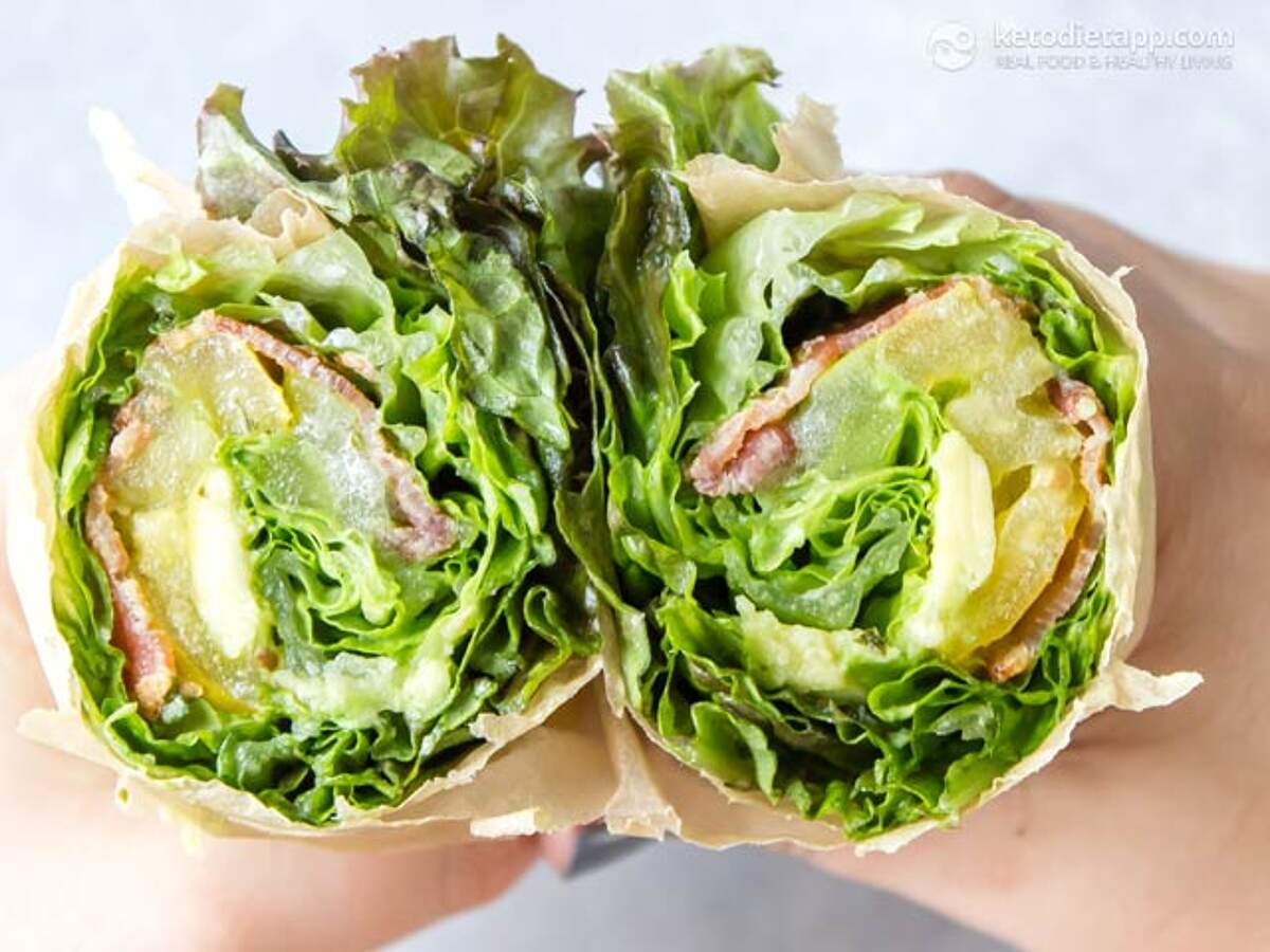 Ranch BLT Lettuce Wrap (Unwich) KetoDiet Blog
