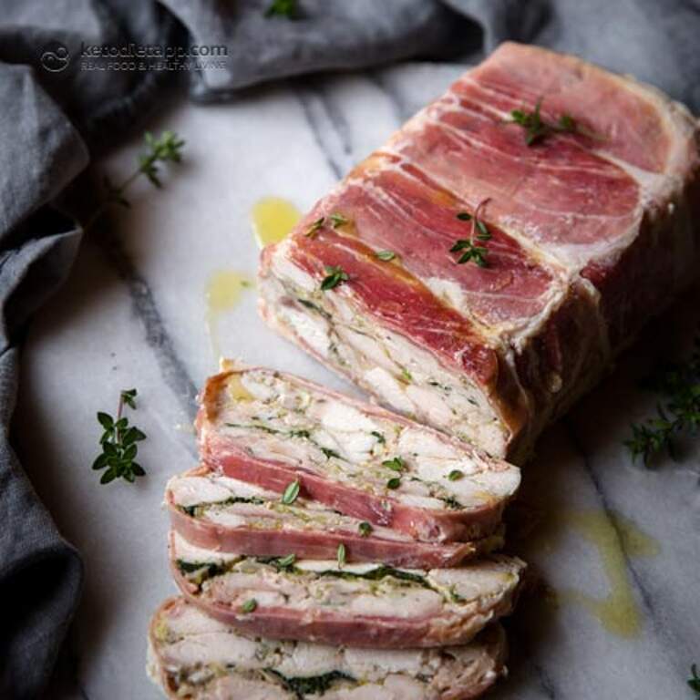 LowCarb Chicken & Herb Terrine KetoDiet Blog