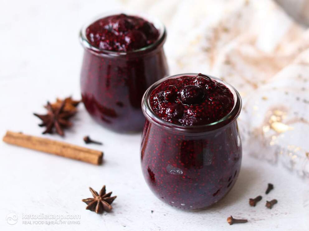LowCarb Mulled Wine Berry Jam KetoDiet Blog