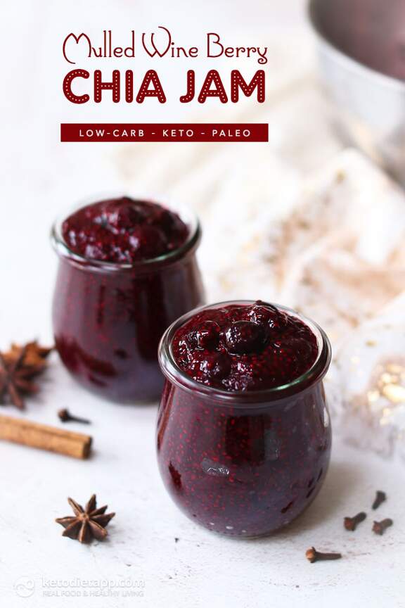 LowCarb Mulled Wine Berry Jam KetoDiet Blog