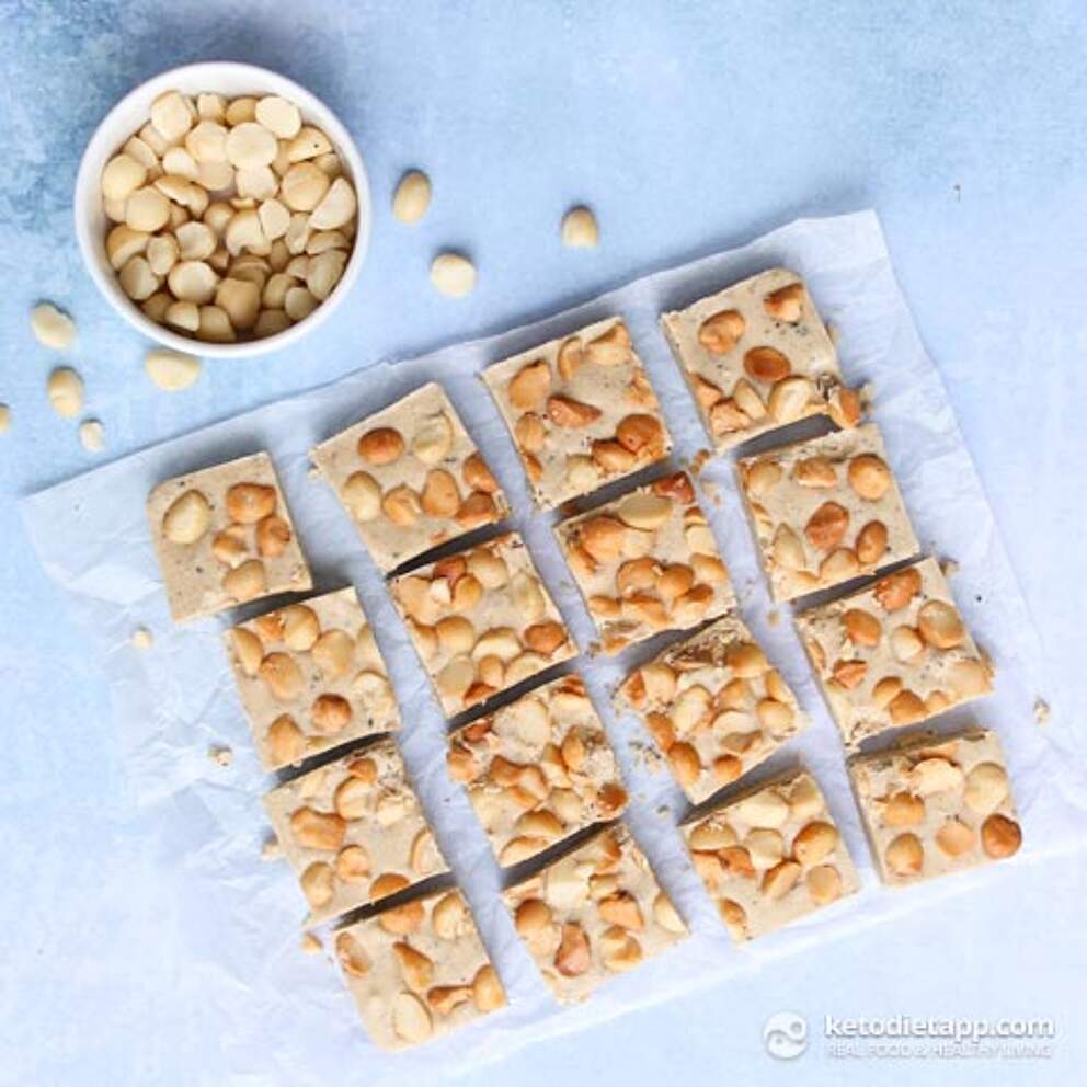 Vanilla Macadamia Keto Power Bars KetoDiet Blog