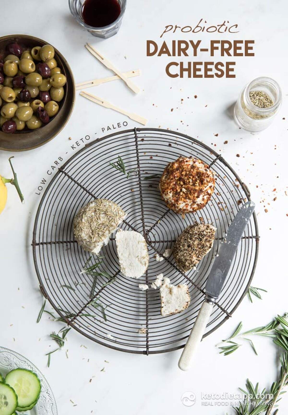 Probiotic DairyFree Keto Cheese KetoDiet Blog
