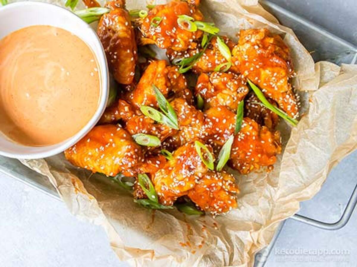 Keto Korean Chicken Wings KetoDiet Blog
