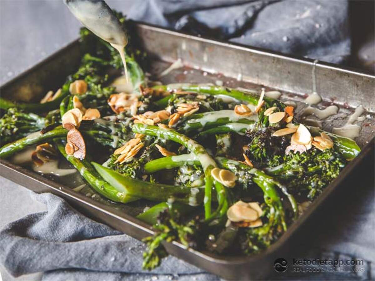 LowCarb Chargrilled Broccolini KetoDiet Blog