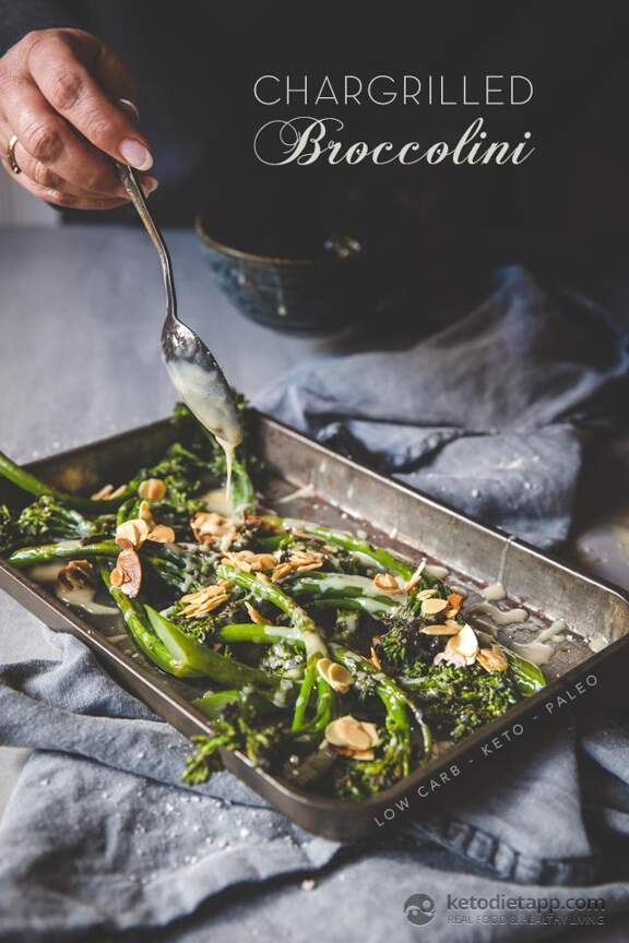 LowCarb Chargrilled Broccolini KetoDiet Blog