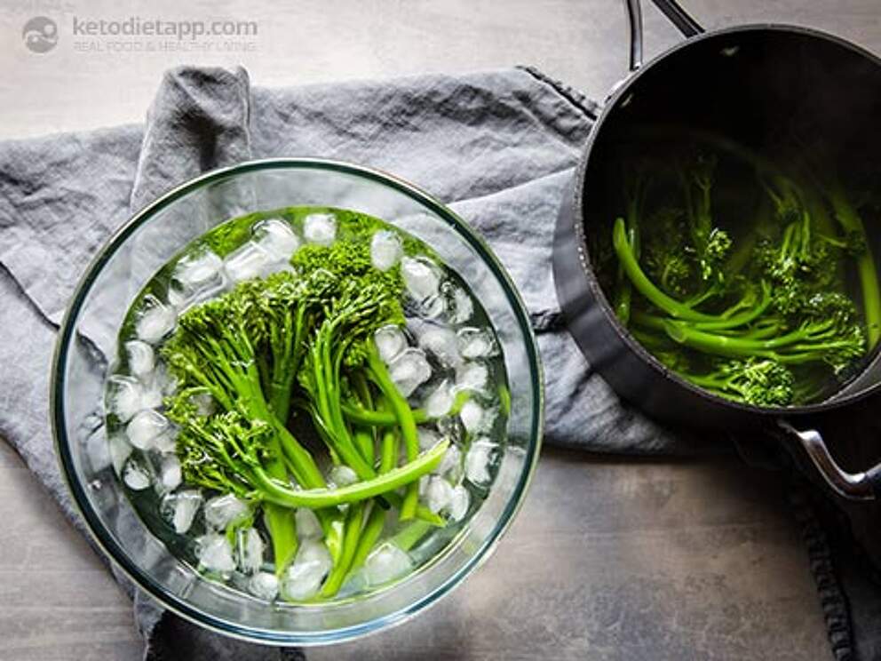 LowCarb Chargrilled Broccolini KetoDiet Blog