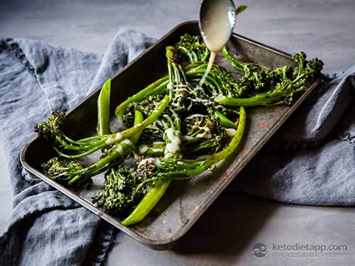 LowCarb Chargrilled Broccolini KetoDiet Blog
